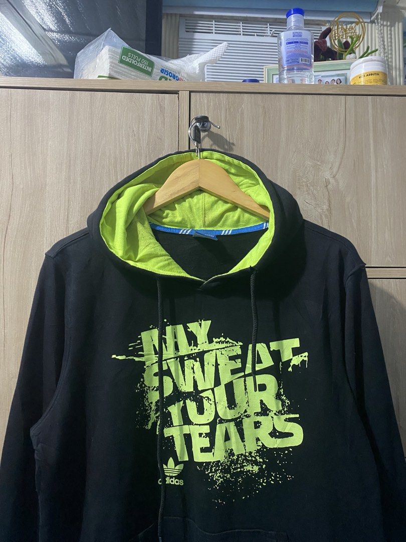 Adidas hoodie jacket (Category: Coats, Jackets and Outerwear) located in Binan City. Submitted by rnj_affordable (Listing ID 1465705556, Image 2). Description: needwash lang.