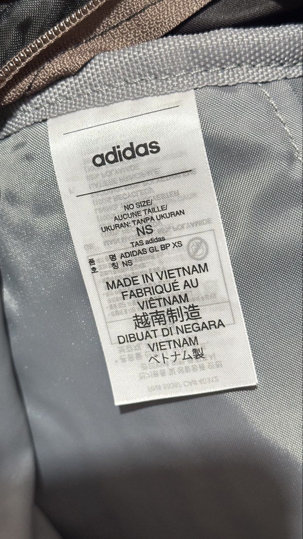 Adidas Originals Mini Backpack (Category: Backpacks) located in Pasay City. Submitted by kirayychii (Listing ID 1465756931, Image 3). Description: - Never been used - No tag - Pristine condition - Original Adidas - No free ship.