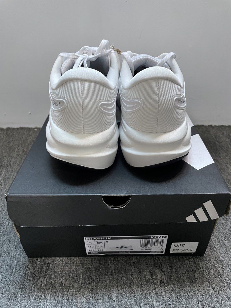 Adidas Response 2 Running Shoes (Category: Sneakers) located in Manila. Submitted by commonselection (Listing ID 1465648300, Image 3). Description: Adidas Response 2 Size: US 11 Original price: PHP 3,800.00 Includes original box Steal price already Rfs decluttering.