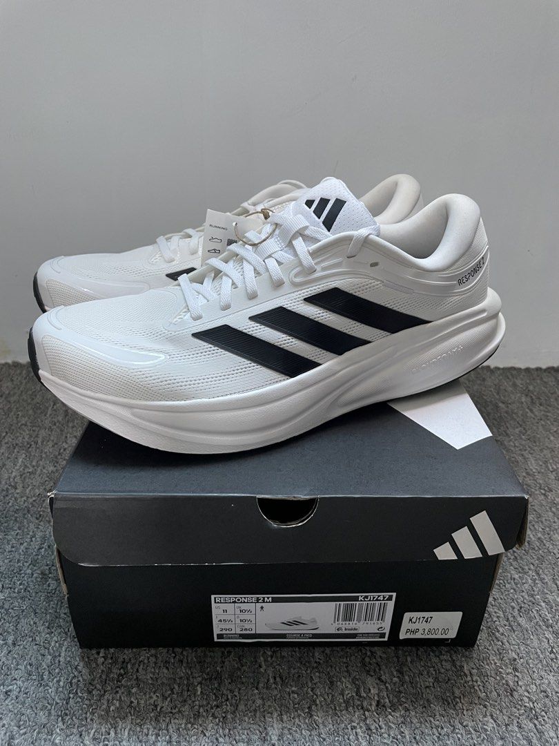 Adidas Response 2 Running Shoes (Category: Sneakers) located in Manila. Submitted by commonselection (Listing ID 1465648300, Image 1). Description: Adidas Response 2 Size: US 11 Original price: PHP 3,800.00 Includes original box Steal price already Rfs decluttering.