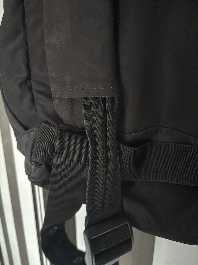 Adidas Tactical Flap Top Buckle Backpack - All Black (Category: Backpacks) located in Manila. Submitted by friedcrispybacon (Listing ID 1465735430, Image 3). Description: Issues are in the pics 8/10 Body condition Location: Dagupan City, Pangasinan • Local meet-up (nearby areas) Shipping Options: • J&T Express - Preferred (Payment First) • Lalamove COD - Preferred (Depends on the area • LBC Express (COD / COP) Payment First is accepted for all co