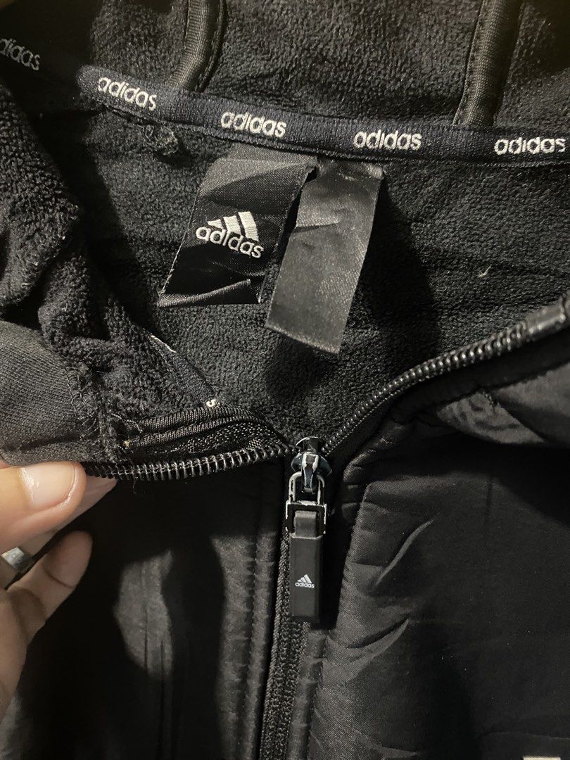Adidas waterproof jacket fullzip (Category: Coats, Jackets and Outerwear) located in Binan City. Submitted by rnj_affordable (Listing ID 1465706407, Image 3). Description: excellent conditio super heavy .