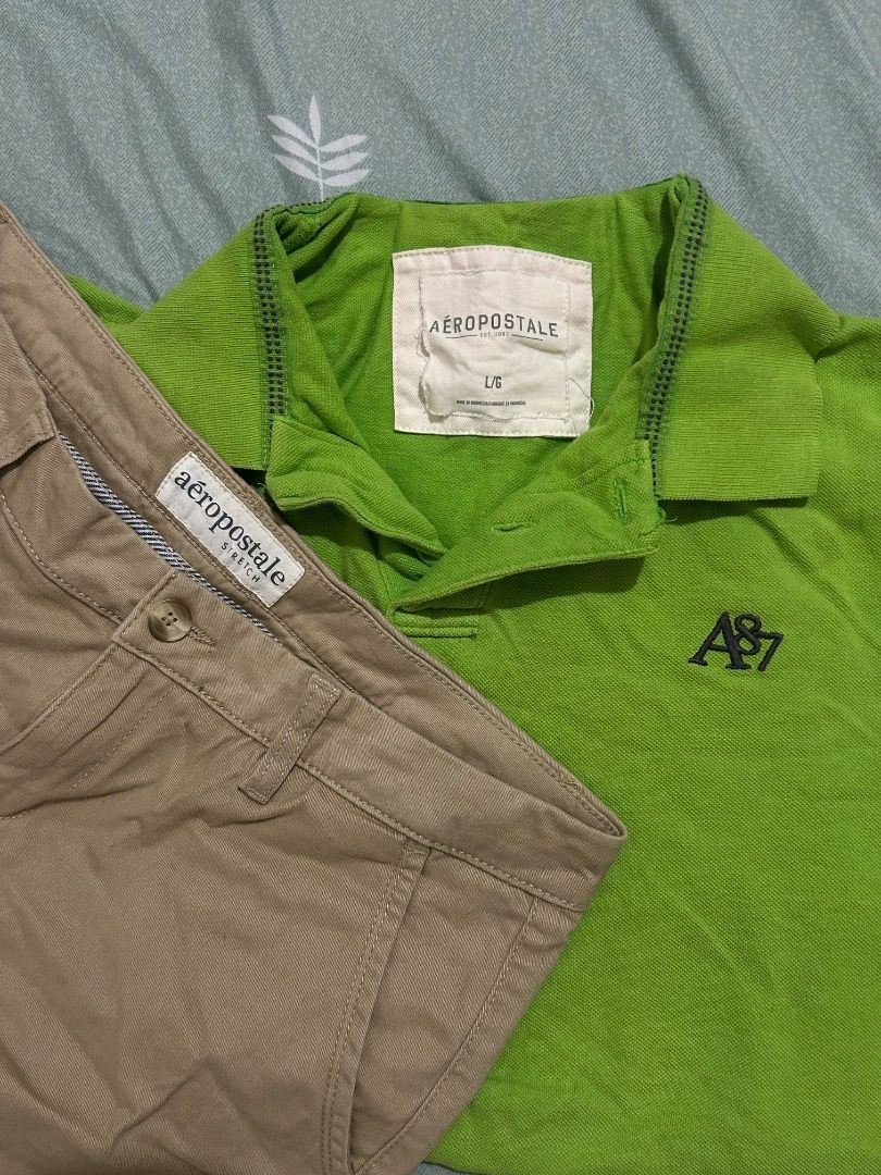 Aeropostale duo bundle (Category: Tshirts & Polo Shirts ) located in Santa Rita. Submitted by colesclosette (Listing ID 1465692298, Image 1). Description: For take both only Loc- pampanga.