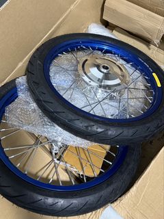 Aerox v1 17 Inch RCB Rim, Motorcycles, Motorcycle Accessories on Carousell