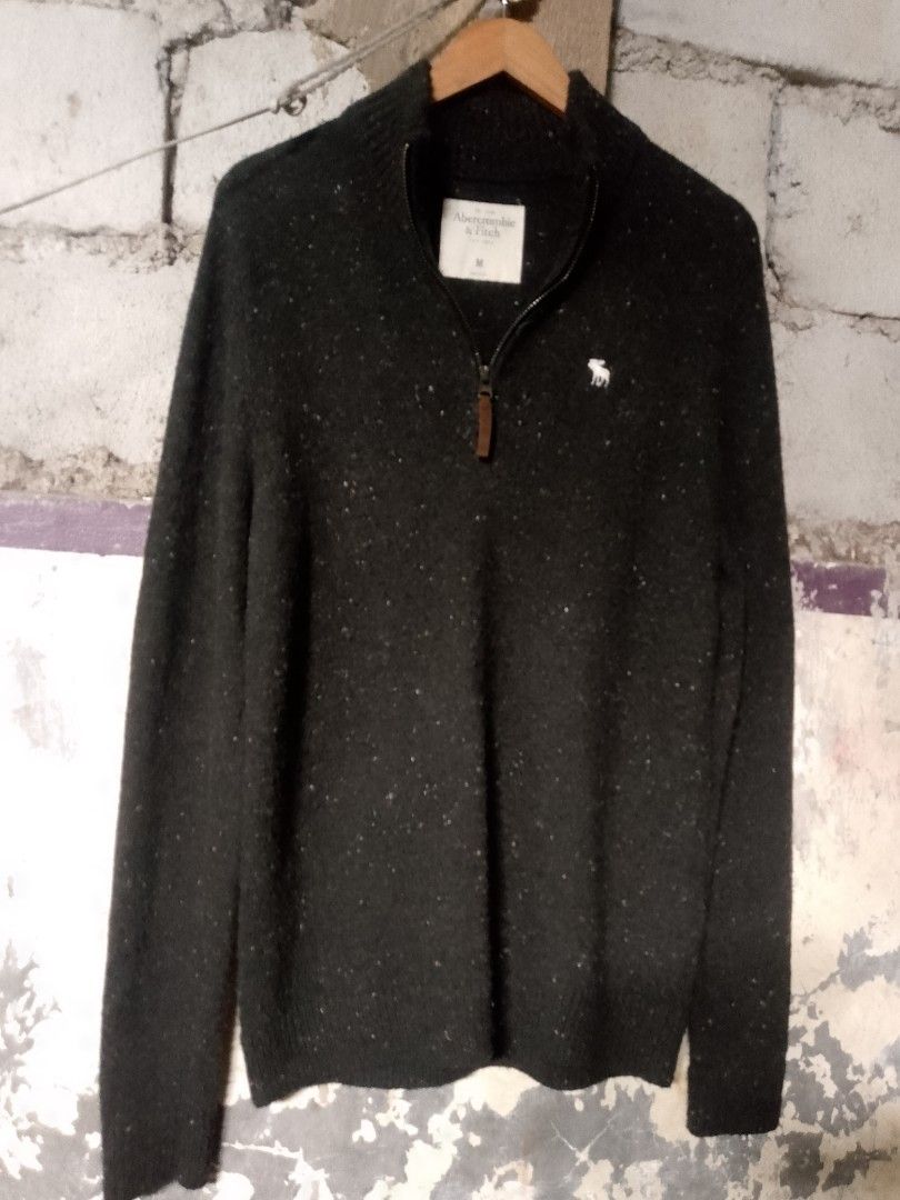 A&F Halfzip Cardigan (Category: Others Tops) located in Antipolo. Submitted by _justdropby.ph (Listing ID 1465633151, Image 3). Description: excellent condition size medium on tag.