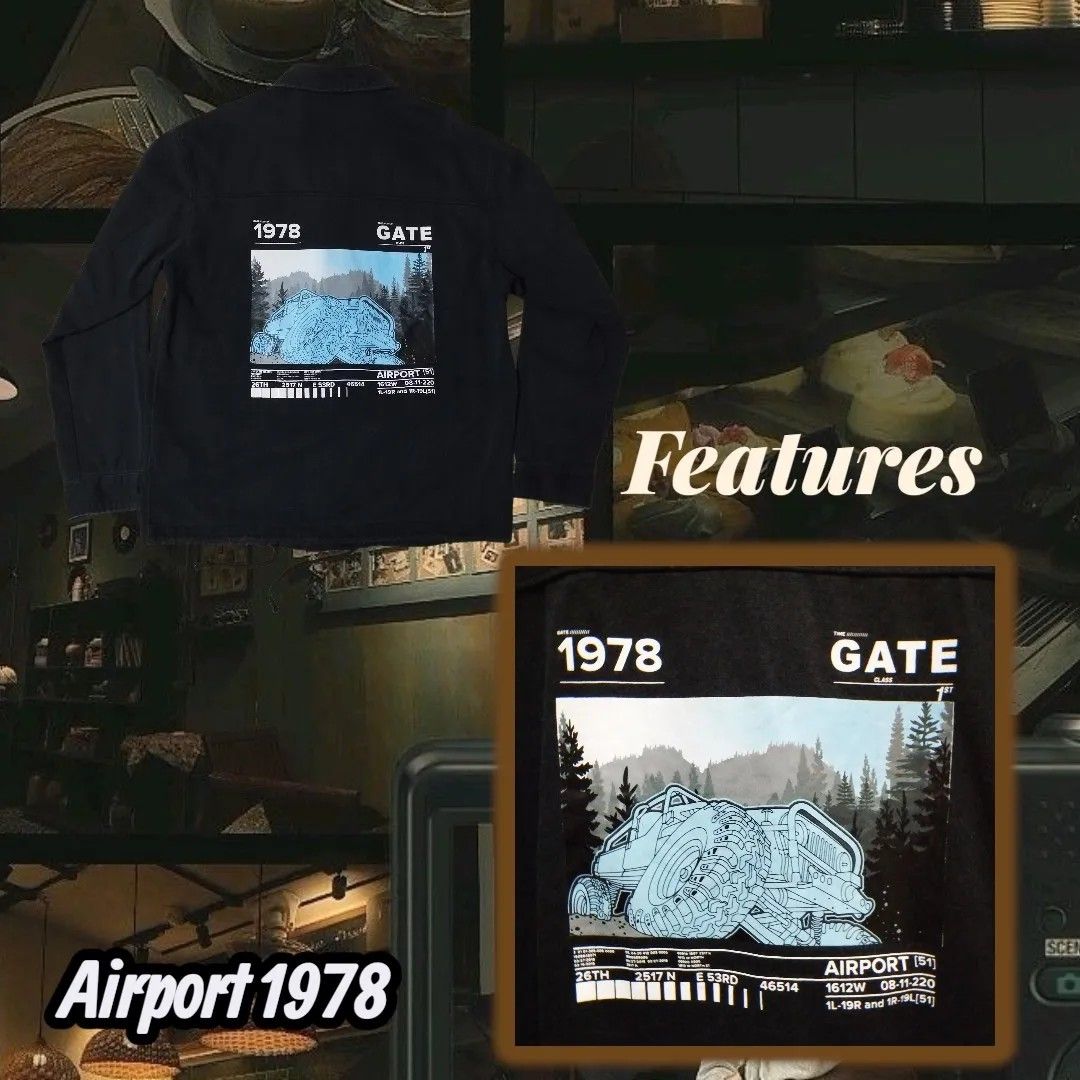 Airport 1978 Denim Jacket Designer Edition (Category: Coats, Jackets and Outerwear) located in San Pedro. Submitted by cooloset.mp4official (Listing ID 1465712262, Image 3). Description: Size Large-XL (Dm for Exact Measures) Condition: Brand New Color Rate: Black 10000/100 No Issues (Brand New) Heavy Denim Branded (Cursive Font, cannot determine) can go nego also. Just offer. Loc. Laguna.