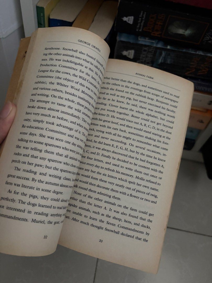 Animal Farm by George Orwell (Category: Storybooks) located in Las Pinas. Submitted by bibliomomma (Listing ID 1465596124, Image 3). Description: Animal Farm All pages are intact, no creasing, with foxing and tanned pages MOP Gcash .