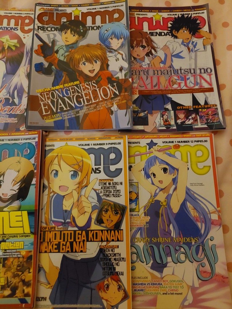 Anime Recommendations (Category: Magazines) located in Bulacan. Submitted by piaattos (Listing ID 1465713695, Image 2). Description: Anime Recommendations Various Issues php100/each MOP: GCASH, MAYA, MARIBANK MOD: J&T, GGX, SDD (NO COD).