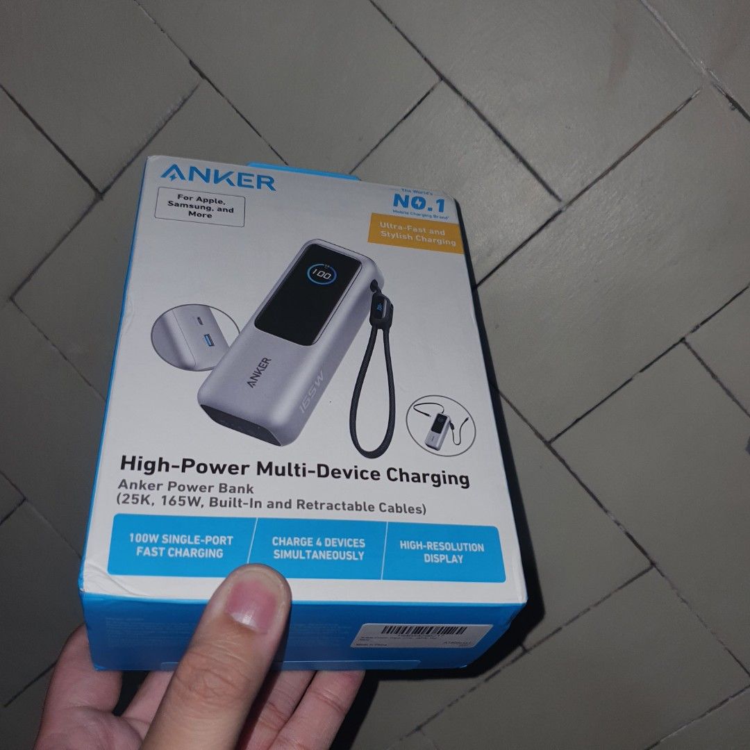 Anker 25,0000 mah smart fast powerbank (Category: Craft Supplies & Tools) located in Pasig City. Submitted by fasttech01 (Listing ID 1465581621, Image 1). Description: .
