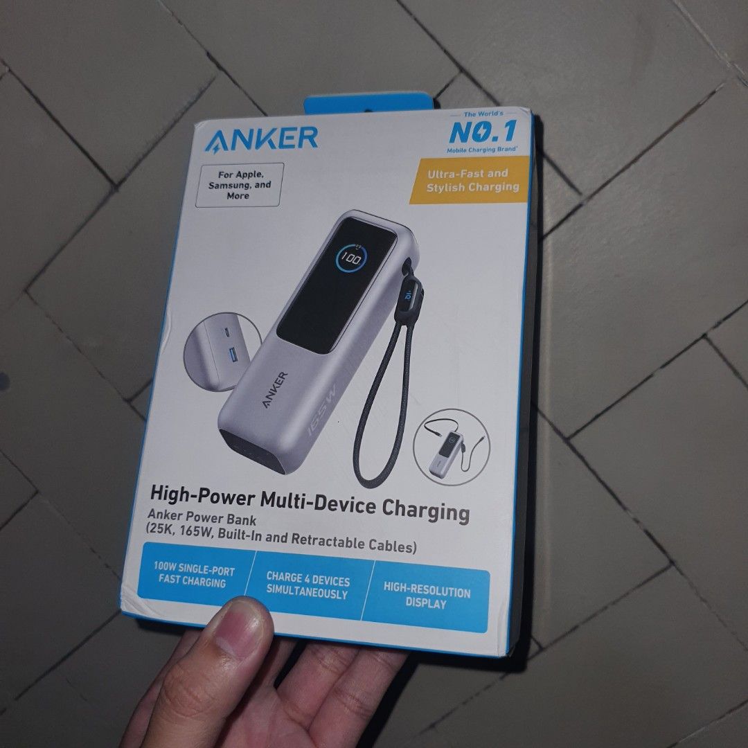 Anker 25,0000 mah smart fast powerbank (Category: Craft Supplies & Tools) located in Pasig City. Submitted by fasttech01 (Listing ID 1465581621, Image 3). Description: .