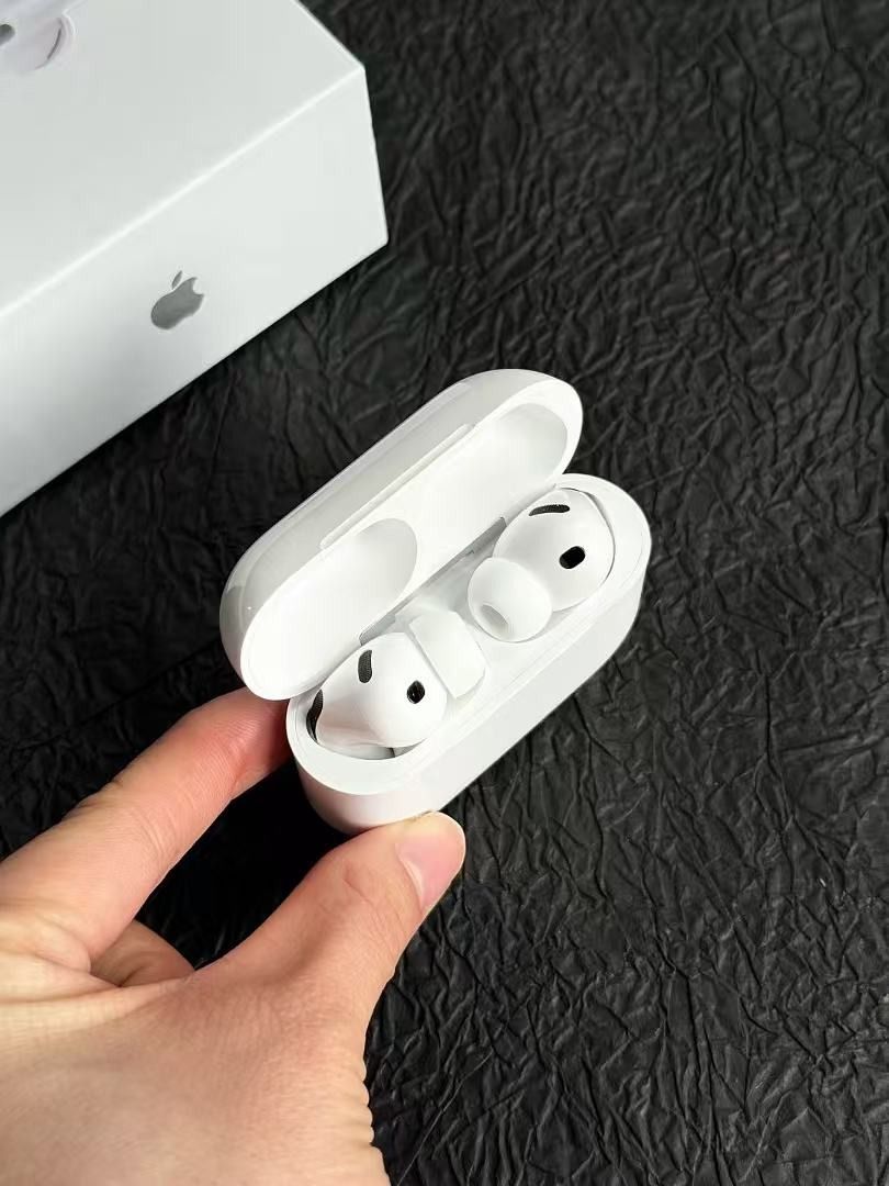 Apple AirPods Pro 3 Wireless Earbuds with Charging Case (Category: Earphones) located in Marikina City. Submitted by cosmicdolphin-781db1 (Listing ID 1465656588, Image 2). Description: - Authentic Apple AirPods Pro (White) - Comes with original box and charging case - In-ear design with comfortable silicone tips - Features active noise cancellation and great sound quality - 100% working condition and very clean - Meetup or shipping options availa