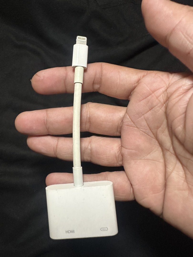 Apple Lightning Digital AV Adapter (Category: Monitor Screens) located in Manila. Submitted by raymartpalomar (Listing ID 1465585925, Image 2). Description: Loc-Katuparan Vitas Tondo .