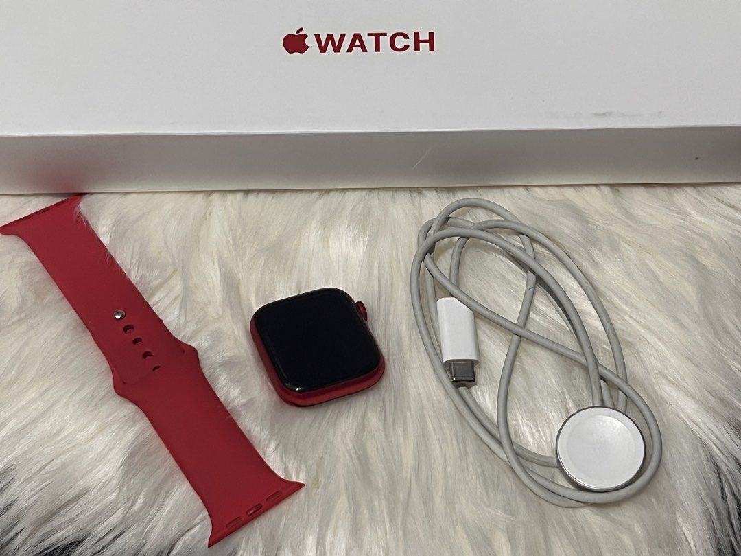 Apple Watch Series 8 (Category: Wearables & Smart Watches) located in Cavite. Submitted by ayenkhaeren (Listing ID 1465747095, Image 1). Description: Apple Watch Series 8 45mm Complete inclusions.