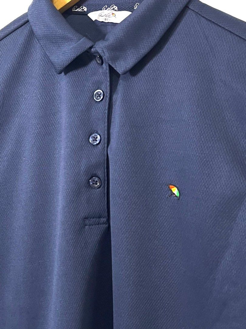 Arnold Palmer Blue Golf Shirt (Category: Activewear) located in Quezon City. Submitted by phillystuff (Listing ID 1465681685, Image 3). Description: Arnold Palmer Golf Shirt Fits Small 18 x 23 Excellent Condition PHP 550 Fairview QC location .