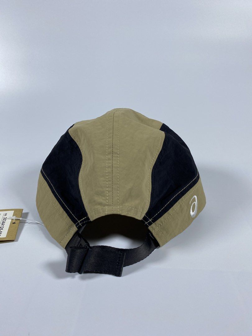 Asics 5-Panel Nylon Cap Tan Black (Category: Caps & Hats) located in Bacolod City. Submitted by 6100thrft (Listing ID 1465679502, Image 3). Description: ASICS Cap — ₱1,500 SHIPPED ! Bought from Taiwan last September 2026 Authentic ASICS cap in excellent condition. 👌 ✔️ Clean and well-maintained ✔️ Stylish and easy to pair with any outfit ✔️ Adjustable fit ✔️ Perfect for casual wear, sports, or everyday use Price: ₱1,500 only (Shipped) .