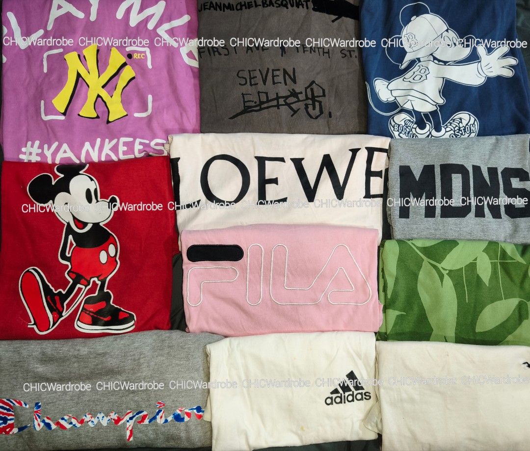 Assorted Branded T-Shirts and Polo Shirts Bundle (Category: Tshirts & Polo Shirts ) located in Manila. Submitted by chicwardrobeph (Listing ID 1465754906, Image 3). Description: - For take all only - 44pcs preloved/ thrifted item - Mix shirt,polo ,polo dress - Loc: Antipolo Rizal - Shipping via J&T / Tiktok checkout / Pick up - M3ss3nger for video.