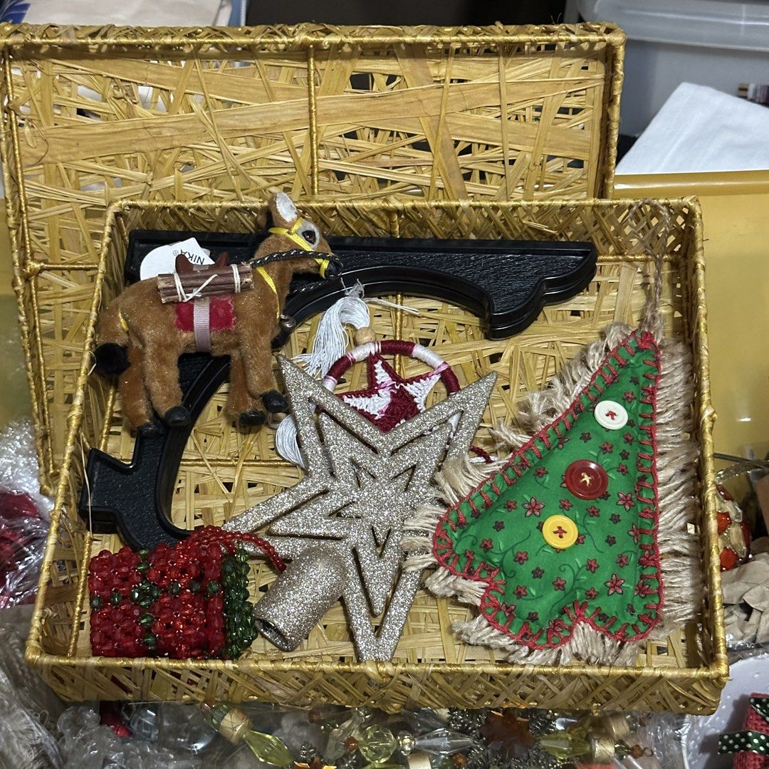 Assorted Christmas tree ornaments and decorations (Category: Vintage Collectibles) located in Kawit. Submitted by wevibevintage (Listing ID 1465742606, Image 2). Description: .