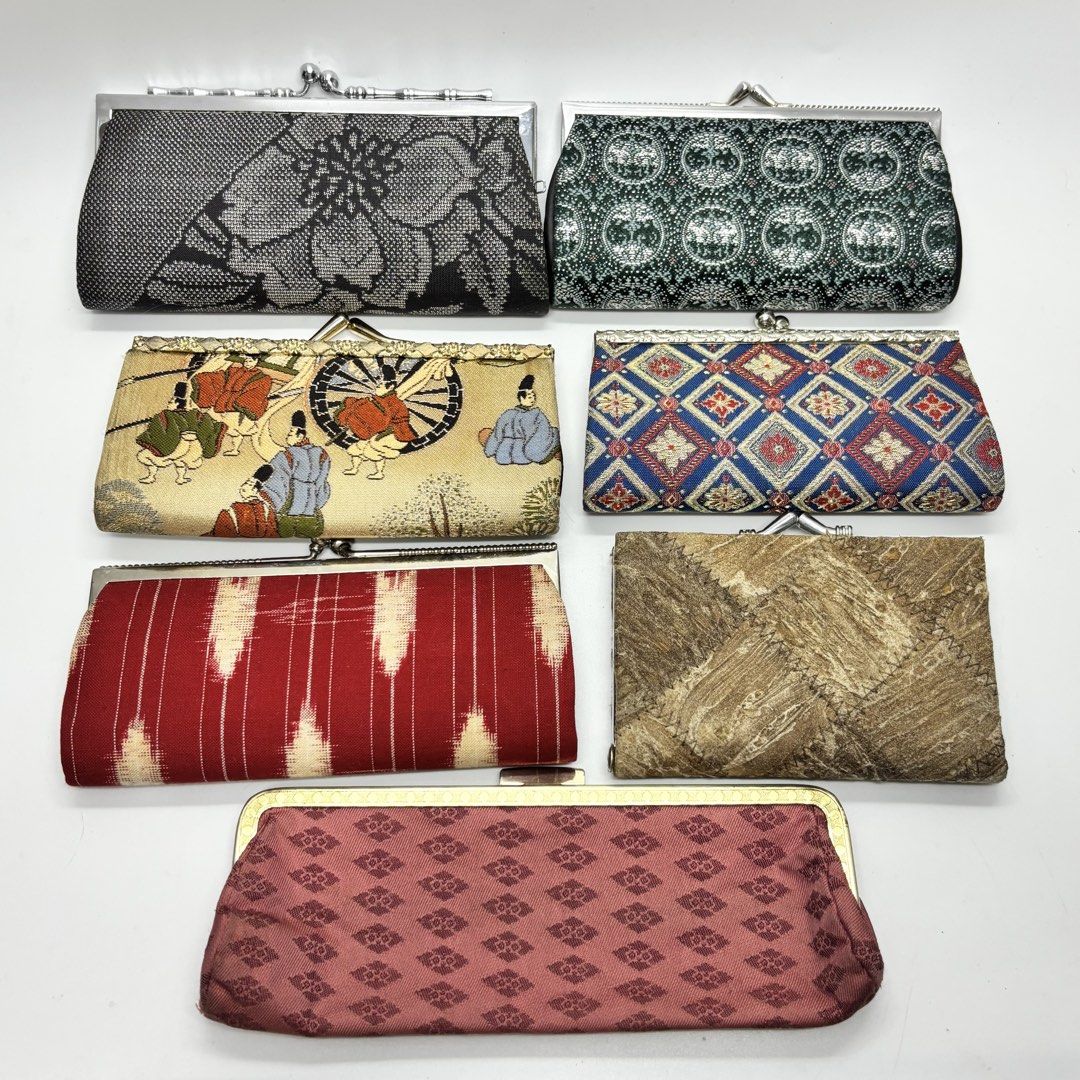 Assorted Japanese Gamaguchi Kisslock Wallet Set 2 (Category: Purses & Pouches) located in General Trias. Submitted by shxx_phine (Listing ID 1465701486, Image 1). Description: ‼️checks deets sa individual listing nila sa page 📌LP posted, PLS refrain from haggling 📌 all items are japan surplus finds 📌 STRICTLY mine now, pay after invoice 📌 NO RUSH shipping (we ship every tues & fri, depending on our availability) 📌 NO cancellation, return and