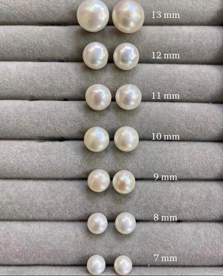 Authentic Freshwater Pearl Stud Earrings Siopao Shape (All Sizes Available) (Category: Earrings) located in Manila. Submitted by perlasdepalawan (Listing ID 1465628114, Image 1). Description: 100% REAL FRESHWATER PEARL ✔️ 100% Real/Authentic Freshwater Pearl 💯 ✔️ High Quality Pearl ✔️ Philippines Pearl 🇵🇭 ✔️ made in Palawan, Philippines 🇵🇭 Like and Follow us on FB & IG for more ✨ FB: perlasdepalawanofficial IG: perlasdepalawan .