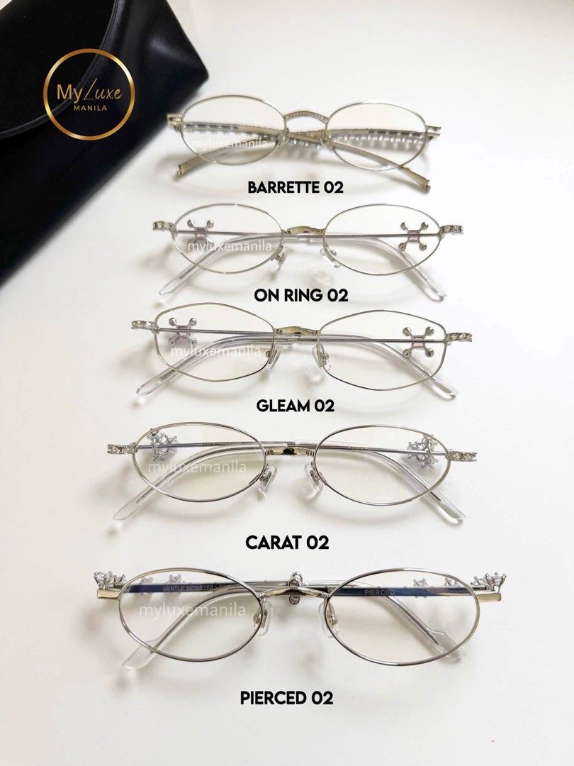 Authentic Gentle Monster - Jewelry Collection (With Box Set) (Category: Sunglasses & Eyewear) located in Manila. Submitted by myluxe.manila (Listing ID 1465593270, Image 1). Description: Want to cop yours? Order now & Receive it today! Onhand and ready to deliver ✨ ⭐️CELEBRITY TRUSTED SHOP ⭐️ 🤩 LOWEST PRICE IN THE MARKET 🤩 All Brand new and actual photos/videos posted Legit Import from Seoul, South Korea 🇰🇷 We accept cod same day delivery thr