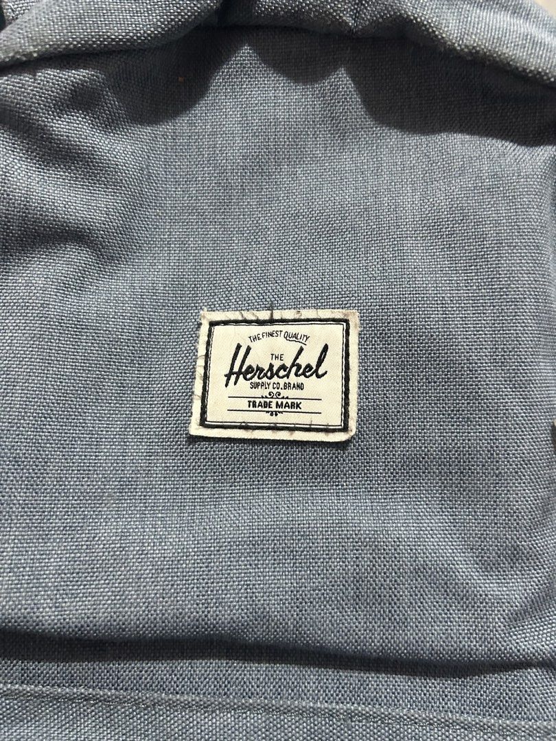 [authentic] herschel backpack (Category: Backpacks) located in Pasig City. Submitted by haechanchichan (Listing ID 1465753482, Image 3). Description: - condition is as is on the actual photo posted - no flaws but there are signs of usage - needs a bit of washing.