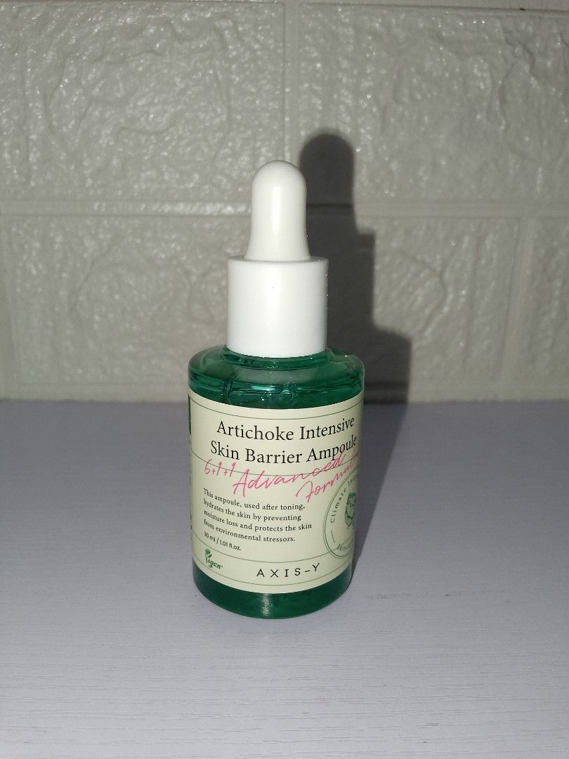 Axis y artichoke intensive barrier ampoule (Category: Face Care) located in Rizal. Submitted by heartieshop1425 (Listing ID 1465655054, Image 1). Description: .