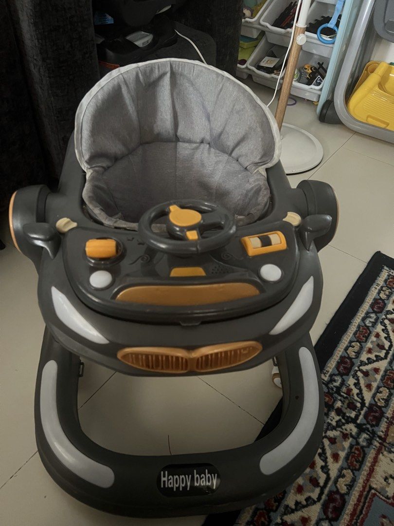Baby Go Walker (Category: Kids Tables & Chairs) located in Mandaluyong City. Submitted by 10010274 (Listing ID 1465613854, Image 2). Description: Baby Go Walker Super safe si baby kasi malaki sa baby Bought at SM Taytay for 2599 last January 2026. RFS: Naglalakad na si baby.