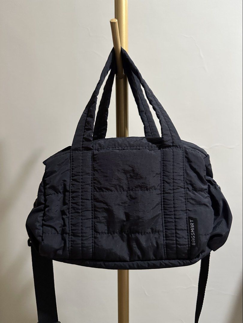 BAGSMART black mini duffel bag (Category: Cross-body Bags) located in Cebu City. Submitted by lalalilly (Listing ID 1465632392, Image 1). Description: Price negotiable for sure buyer Excellent condition.