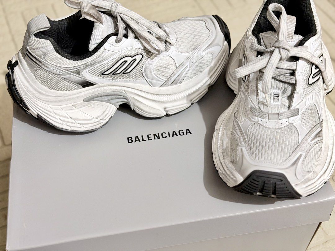 Balenciaga 10XL Shoes (Category: Sneakers) located in Manila. Submitted by croix.ackles (Listing ID 1465745006, Image 2). Description: Balenciaga 10XL Shoes (Super Rare) Size 42 but Perfect Fit for Size 44-45 75k only (100k retail price) Low ballers will be ignored Complete with Box Used Once Can send more pics upon request Pickup on my place Meetup on Robinsons Manila can ship via lalamove, JNT or LBC kung mejo malayo (buyers expense).
