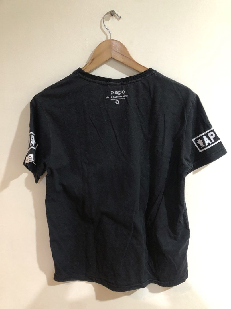 Bape Aape Logo Tee (Category: Tshirts & Polo Shirts ) located in Manila. Submitted by picklerick_collects (Listing ID 1465645976, Image 3). Description: 26x20.