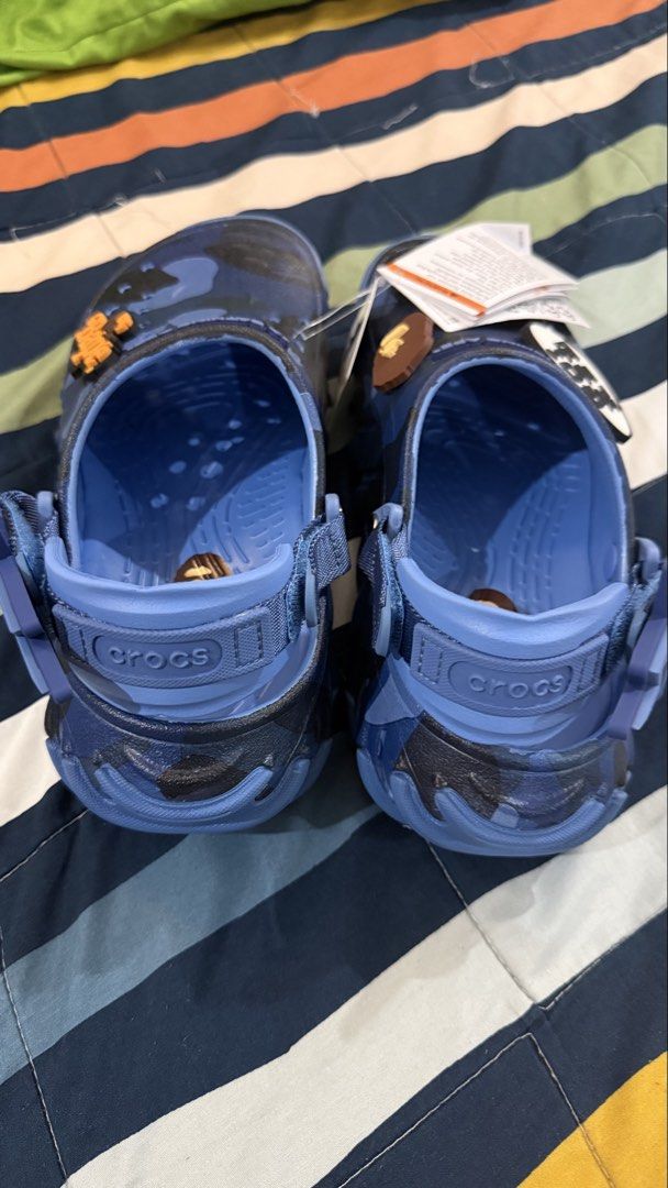 Bape Crocs (Category: Slippers & Slides) located in Bautista. Submitted by mariazoyacloset (Listing ID 1465692888, Image 2). Description: Bape Crocs M4 / W6 Pero kasya till 7-7.5W Not TTS. Brandnew.