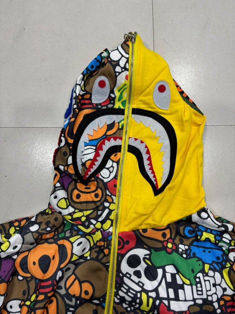 Bape x milo (Category: Coats, Jackets and Outerwear) located in Navotas City. Submitted by DalVintage (Listing ID 1465708200, Image 2). Description: Large 22.5 27.5 Bnew.