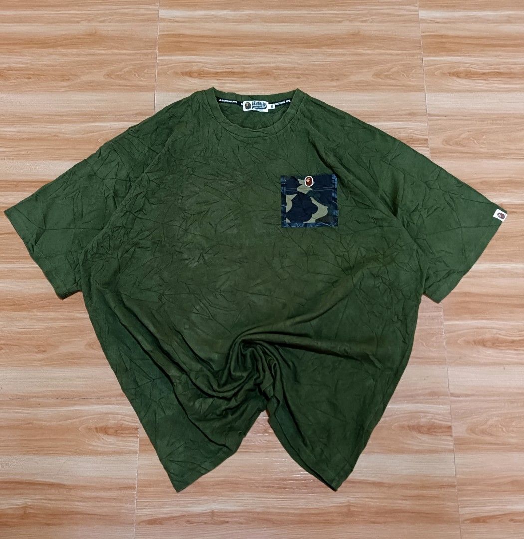 bathing ape (Category: Tshirts & Polo Shirts ) located in Manila. Submitted by jheizkiehi39708 (Listing ID 1465756354, Image 1). Description: like new no issue size 3xl 10/10 28x34.