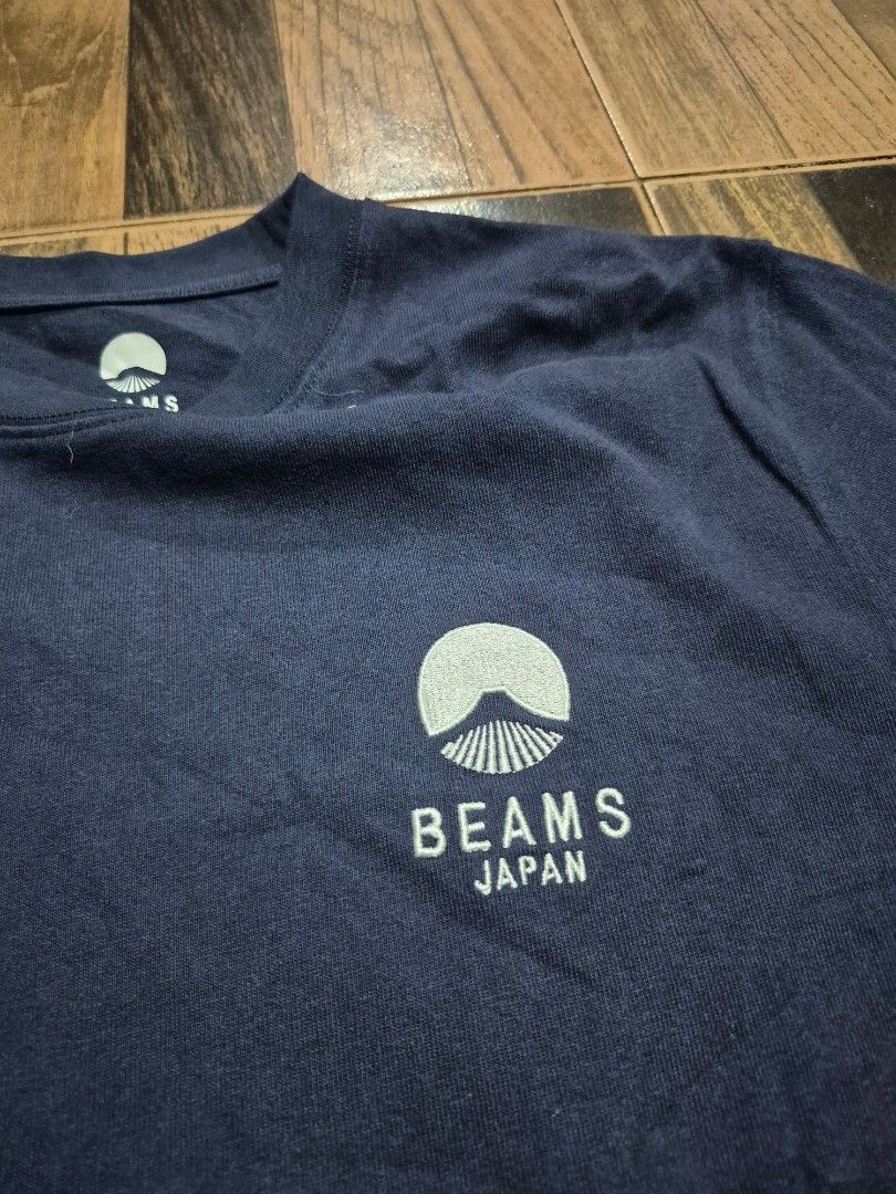 Beams Japan Shirt (Category: Activewear) located in Tacloban City. Submitted by pascore (Listing ID 1465602881, Image 3). Description: L28W21.