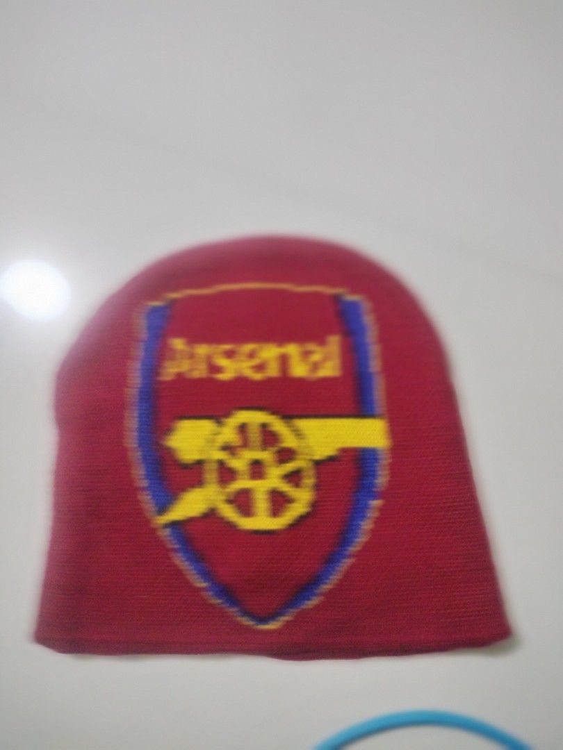 Beanie arsenal (Category: Activewear) located in Imus. Submitted by emershop (Listing ID 1465662736, Image 1). Description: for sale arsenal football beanie.