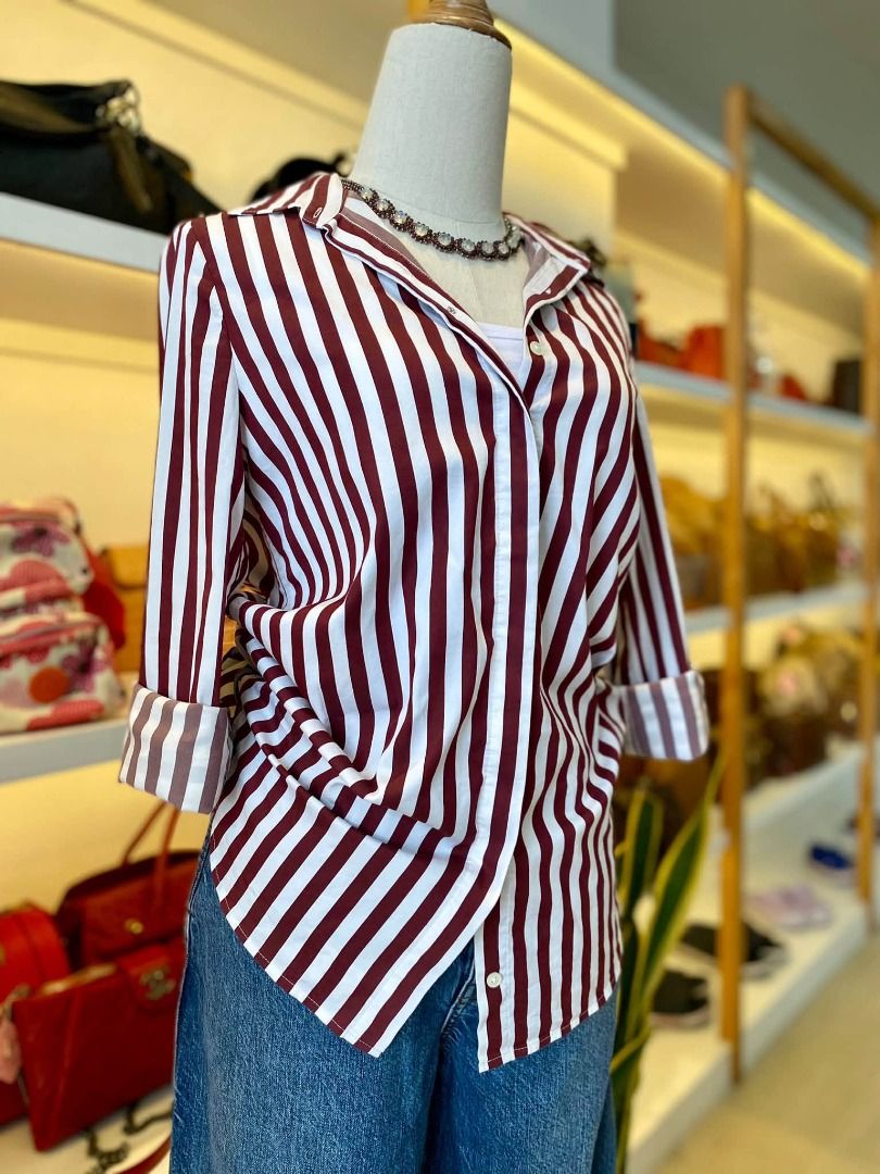 BEANPOLE LONGSLEEVE POLO (Category: Longsleeves) located in Baguio. Submitted by asna_taku (Listing ID 1465644631, Image 2). Description: BE@NP0LE LONGSLEEVE POLO S-M ₱680.