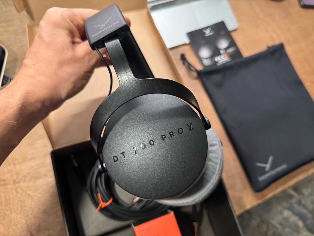 Beyerdynamic DT 700 Pro X Closed-Back Studio Headphones (Category: Headphones & Headsets) located in Caloocan City. Submitted by yuranet (Listing ID 1465601747, Image 2). Description: Beyerdynamic DT 700 Pro X headphones. They are in absolute mint condition and have only been used a couple of times. Condition: Like New (10/10) Included: Full original set (box, cables, carrying bag, manuals) – exactly as you would get it from the store. Fantastic 