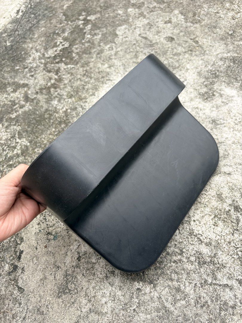 Black Dual Car Cup Holder Center Console Insert Tray (Category: Everything Else Others) located in Manila. Submitted by finderskeepersmnl_092026 (Listing ID 1465700657, Image 3). Description: - Black plastic dual cup holder console insert - Features two circular drink slots and a convenient middle storage compartment - Sturdy build with a sleek matte black finish - Shows minor surface scuffs from previous use, but remains fully functional - Equip
