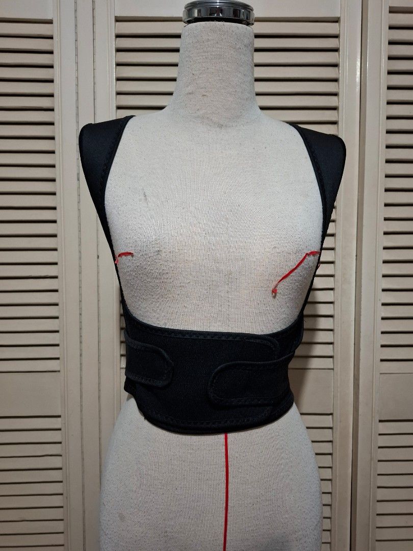 Black Posture brace vest (Category: Braces, Support & Protection) located in Quezon City. Submitted by the-find (Listing ID 1465699988, Image 1). Description: .