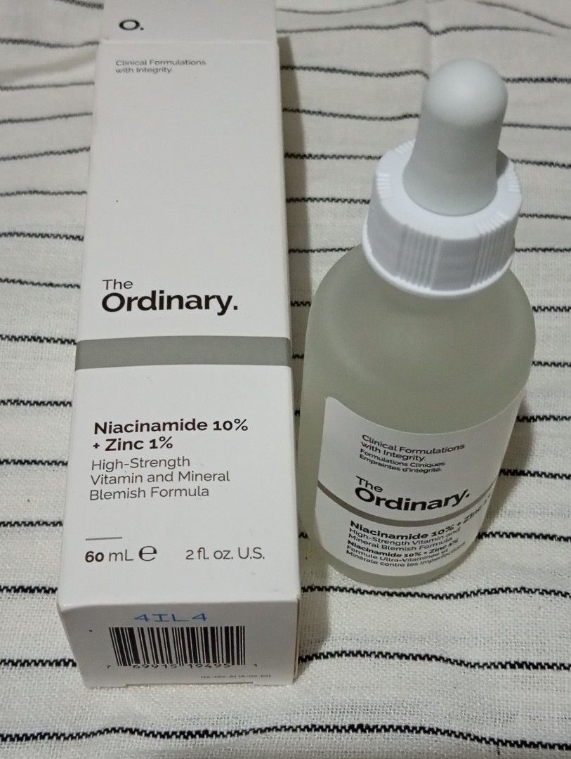 Bnew The Ordinary Niacinamide (60ml) (Category: Face Care) located in Quezon City. Submitted by hautethentic (Listing ID 1465658941, Image 1). Description: 100% Brand New and Authentic. Made in Canada.