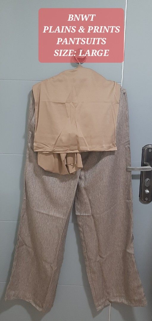 BNWT PLAINS & PRINTS INFINITY PANTSUITS (Category: Jumpsuits) located in Manila. Submitted by gleeshoppe_lee (Listing ID 1465616402, Image 2). Description: FREE SF .