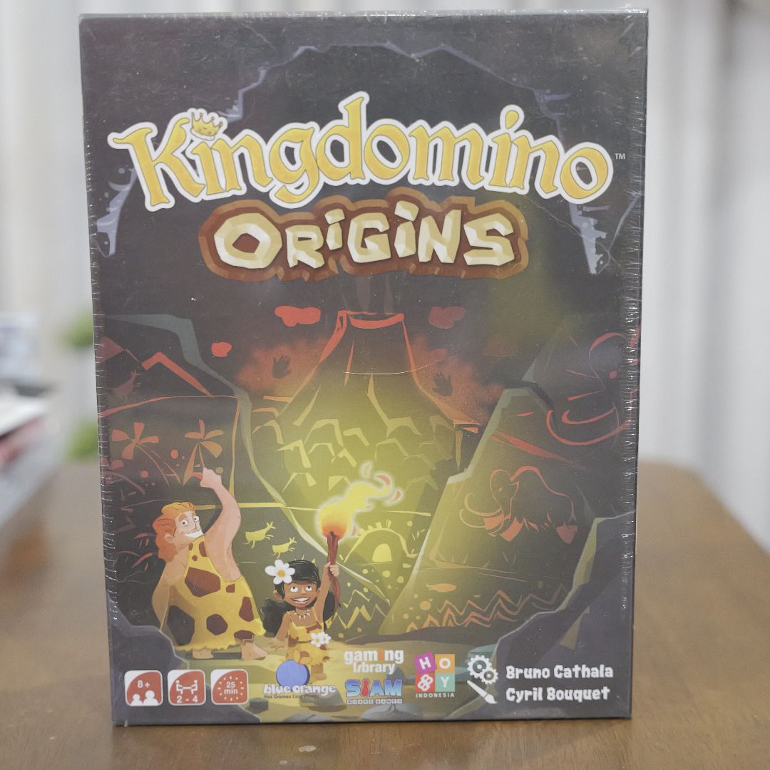[BOARD GAME] Kingdomino Origins (Category: Board Games & Puzzles) located in Batangas. Submitted by ambiverity (Listing ID 1465748488, Image 1). Description: Product: [BOARD GAME] Kingdomino Origins Publisher: Blue Orange Condition: Brand New (MISB) Shop Bought From: Gaming Library RFS: decluttering of place, does not spark joy anymore Shipping: LBC, Lalamove (Metro Manila and areas within reach) Payment: GCash/Maya/BDO.