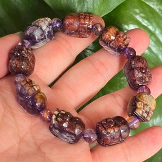 🔮Bracelet (Crystal/Gem/Coral/Coral Jade/Tridacna/Queen Conch) Collection item 1