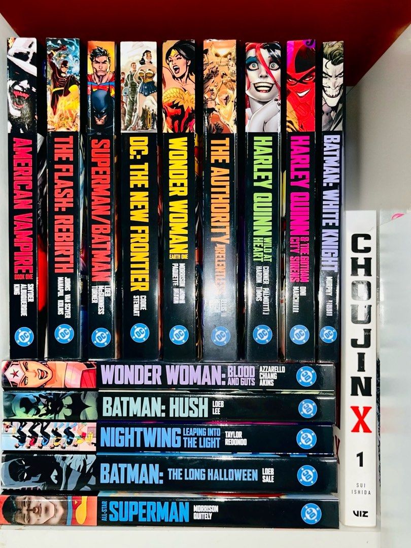 Brand new & Sealed DC Compact Comics (Category: Comics & Manga) located in Cavite. Submitted by mqaelaa (Listing ID 1459518899, Image 1). Description: DC Compact Comics For Sale! ⭐️ALL SEALED AND BRAND NEW Brand New & Authentic ₱650 each Click photos for Additional comics Shipping via J&T/ GGx/ or Lalamove Pm if interested! Compacts available: Watchmen All star superman SOLD❌ Batwoman elegy Far Sector V for vendetta Warchmen ❌ SOLD Batman Hush Su