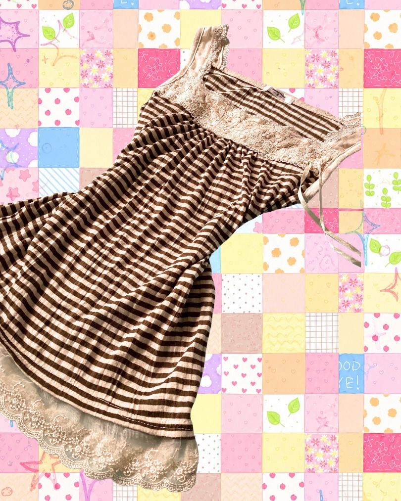 brown shoujo lace top (Category: Others Tops) located in Cavite. Submitted by 1barbiedoll (Listing ID 1465718733, Image 2). Description: .