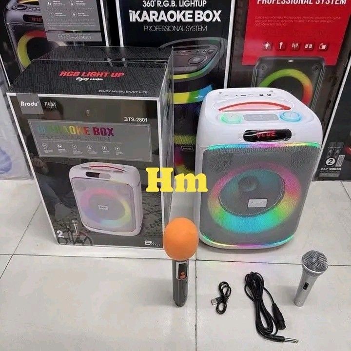 BTS-2801 BRUDO BLUETHOOT SPEAKER WITH 2 MIC (Category: Soundbars, Speakers & Amplifiers) located in Manila. Submitted by vannie30 (Listing ID 1465609278, Image 3). Description: available!!! BTS-2801 BRUDO BLUETHOOT SPEAKER WITH 2 MIC pm me COD TRU lalamove.