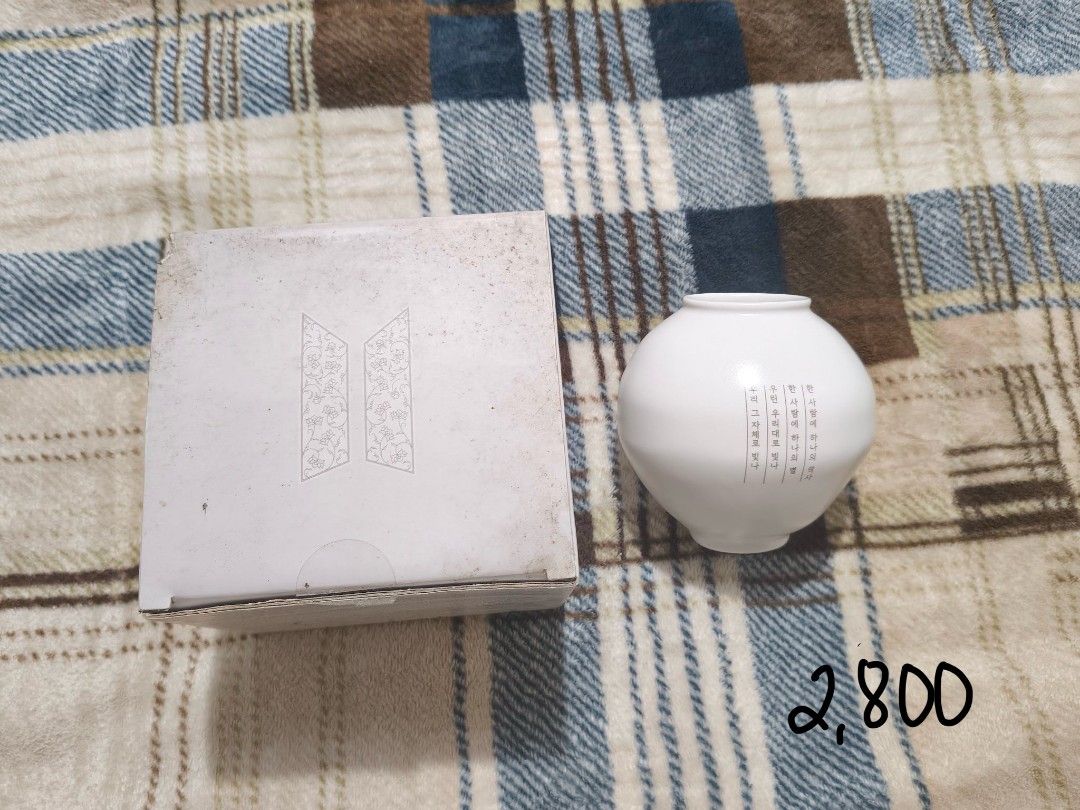 BTS Merch Official Items (Category: K-Wave Merchandise) located in Manila. Submitted by itskmv (Listing ID 1465650074, Image 2). Description: - Official BTS merchandise collection - Includes plush keyrings, tableware, and rare collectibles - Features items from various eras like Dalmajung and The Astronaut - All items stored safely in original boxes/packaging - Ideal for ARMY display setups.