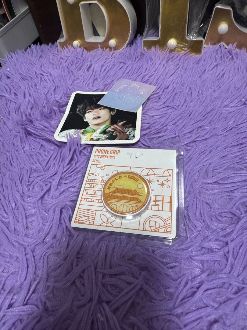 Bts ptd griptok (Category: K-Wave Merchandise) located in Pasig City. Submitted by queenv18 (Listing ID 1465597694, Image 1). Description: Onhand items in PH ready to ship merch are directly shipped from korea / taiwan / japan / us 101% legit Brandnew Plus sf .