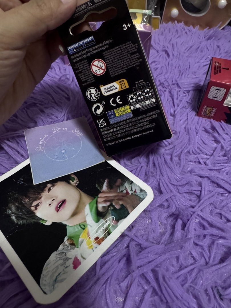 Bts suga funko keyring proof (Category: K-Wave Merchandise) located in Pasig City. Submitted by queenv18 (Listing ID 1465598540, Image 3). Description: Onhand items in PH ready to ship merch are directly shipped from korea / taiwan / japan / us 101% legit Brandnew Plus sf .