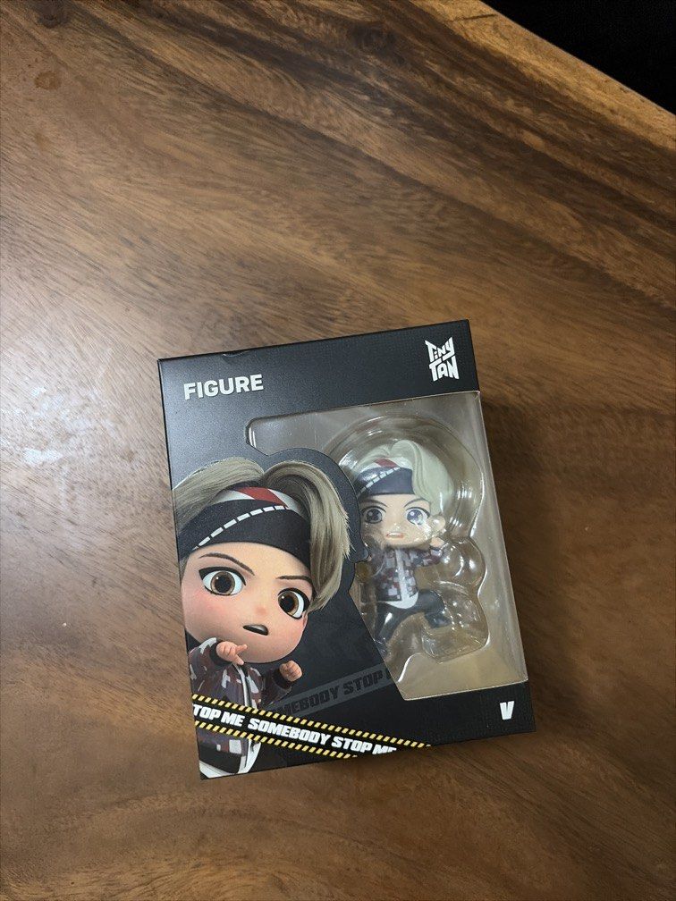 BTS: Tiny Tan figure (V) (Category: K-Wave Merchandise) located in Manila. Submitted by live.patriziagonida (Listing ID 1465622673, Image 1). Description: Payment: GCash/Maribank/Maya Delivery: GGX (GogoExpress) / J&T / SDD (same day delivery via Grab).